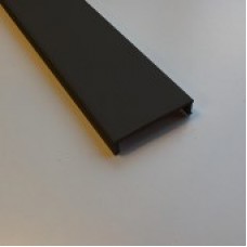 VC-Dot 9 Plastic Profile Cover Black 1.2m