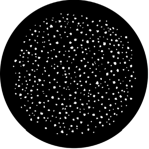 Гобо Dot Breakup (деление точек). размер E , MARTIN