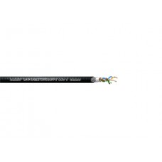 Cordial CCAT 5 цифровой кабель CAT5, 0,15 мм2, 6,3мм, черный 