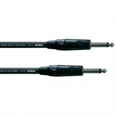 Cordial CPL 1,5 PP 25 спикерный кабель моно-джек 6,3 мм/моно-джек 6,3 мм, разъемы Neutrik, 1,5 м, черный
