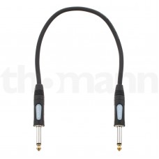 Cordial CCFI 0,3 PP инструментальный кабель моно-джек 6,3 мм/моно-джек 6,3 мм, 0,3 м, черный