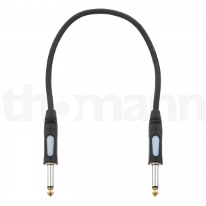 Cordial CCFI 0,3 PP инструментальный кабель моно-джек 6,3 мм/моно-джек 6,3 мм, 0,3 м, черный