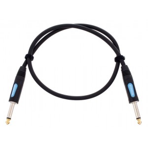 Cordial CCFI 0,6 PP инструментальный кабель моно-джек 6,3 мм/моно-джек 6,3 мм, 0,6 м, черный