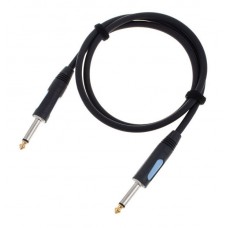 Cordial CCFI 0,9 PP инструментальный кабель моно-джек 6,3 мм/моно-джек 6,3 мм, 0,9 м, черный