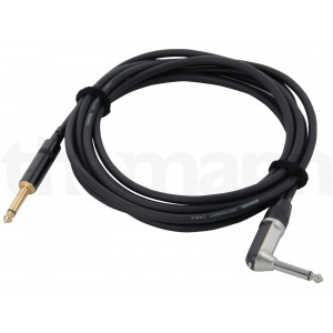 Cordial CCI 3 PR инструментальный кабель угловой моно-джек 6,3 мм/моно-джек 6,3 мм, 3,0 м, черный