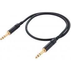 Cordial CFM 0,6 VV инструментальный кабель джек/джек стерео 6,3 мм, 0,6 м, черный