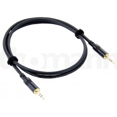 Cordial CFS 0,9 WW инструментальный кабель мини-джек стерео 3,5 мм/мини-джек стерео 3,5 мм, 0,9 м, черный