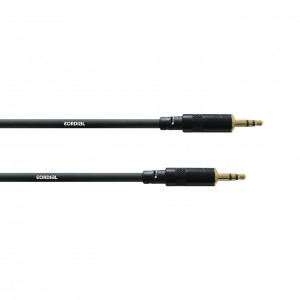 Cordial CFS 3 WW инструментальный кабель мини-джек стерео 3,5 мм male/мини-джек стерео 3,5 мм male, 3,0 м, черный