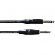 Cordial CIM 0,3 VV инструментальный кабель джек стерео 6,3 мм male/джек стерео 6,3 мм male, 0,3 м, черный