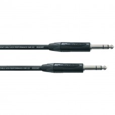 Cordial CPM 10 VV инструментальный кабель джек стерео 6,3 мм male/джек стерео 6,3 мм male, разъемы Neutrik, 10,0 м, черный