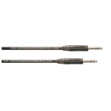 Cordial CPM 5 VV инструментальный кабель джек стерео 6,3 мм male/джек стерео 6,3 мм male, разъемы Neutrik, 5,0 м, черный