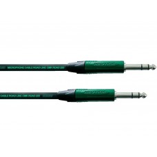 Cordial CRM 2,5 VV инструментальный кабель джек стерео 6,3 мм male/джек стерео 6,3 мм male, разъемы Neutrik, 2,5 м, черный