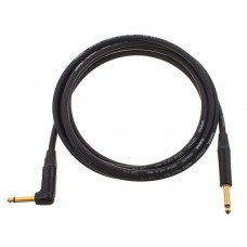 Cordial CSI 9 PR 175 инструментальный кабель угловой моно-джек 6,3 мм/моно-джек 6,3 мм, разъемы Neutrik, 9,0 м, черный