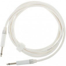 Cordial CXI 3 PP-SNOW инструментальный кабель моно-джек 6,3 мм/моно-джек 6,3 мм, разъемы Neutrik, 3,0 м, белый