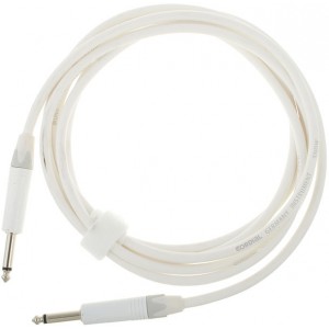 Cordial CXI 6 PP-SNOW инструментальный кабель моно-джек 6,3 мм/моно-джек 6,3 мм, разъемы Neutrik, 6,0 м, белый