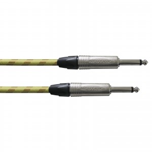 Cordial CXI 3 PP-TWEED инструментальный кабель моно-джек 6,3 мм/моно-джек 6,3 мм, разъемы Neutrik, 3,0 м, твидовый