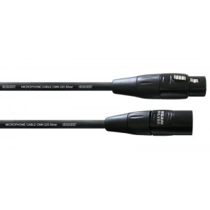 Cordial CIM 1,5 FM микрофонный кабель XLR female/XLR male, 1,5 м, черный