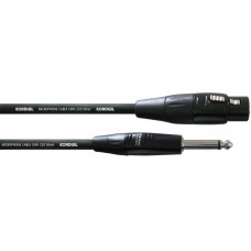 Cordial CIM 10 FP микрофонный кабель XLR female/моно джек 6,3 мм, 10,0 м, черный