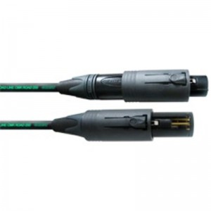 Cordial CRM 0,15 Conv-Conv кабель  XLR female/male (convertCON)-XLR female/male (convertCON), разъемы Neutrik, 0,15м, черный