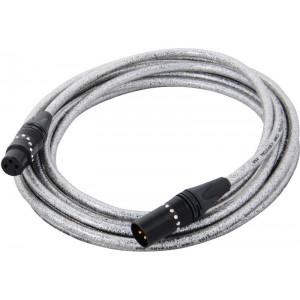 Cordial CSM 10 FM-CRYSTAL микрофонный кабель XLR female/XLR male, разъемы Neutrik crystalCON, 10,0 м, черный
