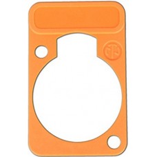 Neutrik DSS-ORANGE оранжевая подложка под панельные разъемы XLR D-типа, для нанесения маркировки