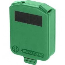 Neutrik SCDX-5-GREEN уплотнительная крышка для разъемов серии D зеленая