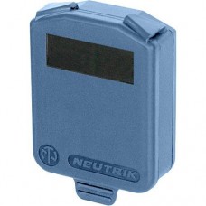 Neutrik SCDX-6-BLUE уплотнительная крышка для разъемов серии D синяя