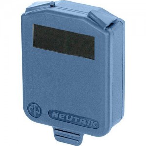 Neutrik SCDX-6-BLUE уплотнительная крышка для разъемов серии D синяя, NEUTRIK