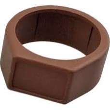 Neutrik XCR-1 кольцо для разъемов XLR серии X с площадкой для нанесения маркировки коричневое