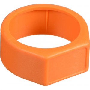 Neutrik XCR-3 кольцо для разъемов XLR серии X с площадкой для нанесения маркировки оранжевое, NEUTRIK