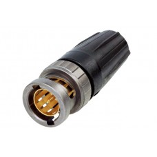 Neutrik NBNC75BDD6X кабельный разъем BNC, подходит для кабелей: Belden 1855A, CommScope 7538