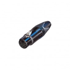 Neutrik NC6FXX-BAG кабельный разъем XLR female черненый корпус 6 контактов
