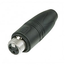 Neutrik NC3FXX-HD-D кабельный разъем XLR female влагозащищенный корпус IP67, золоченные контакты