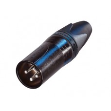 Neutrik NC3MXX-BAG кабельный разъем XLR male черненый корпус