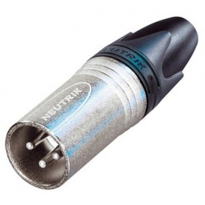 Neutrik NC3MXX-HA кабельный разъем XLR male, обжимные контакты, NEUTRIK