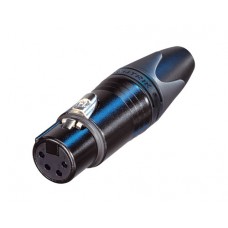 Neutrik NC4FXX-BAG кабельный разъем XLR female черненый корпус 4 контакта