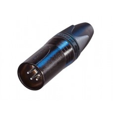 Neutrik NC4MXX-BAG кабельный разъем XLR male черненый корпус 4 контакта