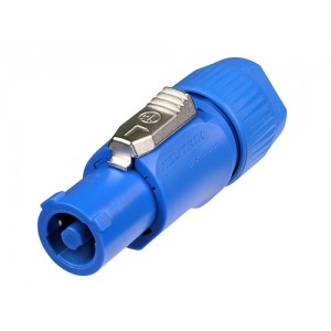 Neutrik NAC3FCA кабельный разъем PowerCon, штекер, входной (синий), 20A/250В, NEUTRIK