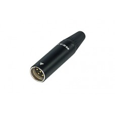 Neutrik RT3MC-B кабельный разъем mini XLR male 3 контакта