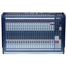 Soundcraft GB2-16 микшер 16 моно, 2 стерео, 6 Aux, 4 подгруппы, матрица 6x2, TRS директ-выходы на каждом моно канале
