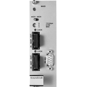 Soundcraft Madi card Local Rack Optical Multi mode Link card с разъёмами SC connectors  RS2426SP