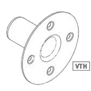 Tannoy VTH Белый адаптер типа "стакан" с отверстием 35 мм для установки акустических систем V, VX, VXP на стандартные штативы и крепления