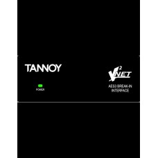 Tannoy Vnet Ethernet Interface
