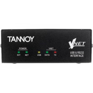 Tannoy Vnet™ USB RS232 Interface - USB интерфейс для коммутации системы звукоусиления VNet и компьютера.