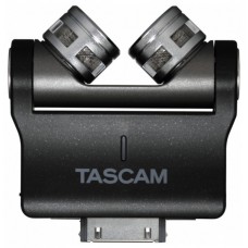 Tascam iM2X конденсаторный стерео X-Y микрофон для подключения к iPhone, iPad и iPod, чёрный