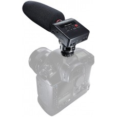 Tascam DR-10SG  портативный накамерный рекордер на Micro SD/SDHC, формат записи WAV (BWF), 44.1/48 kHz, 16/24 bit, с микрофоном "Короткая Пушка" 
