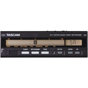 Tascam TG-7 тюнер/метроном для гитары и баса
