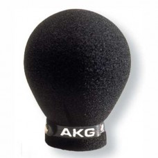 AKG W23 ветрозащита с застежкой для использования с микрофонами с круглыми 'ball head' капсюлями (диаметр 50мм)			