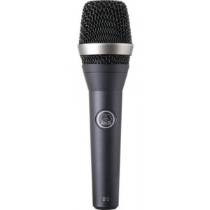 AKG D5 микрофон сценический вокальный динамический суперкардиоидный, разъём XLR, 70-20000Гц, 2,6мВ/Па,  AKG