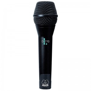 AKG D770 микрофон вокальный/инструментальный динамический кардиоидный, разъём XLR, 60-20000Гц, 2,2мВ/Па,  AKG